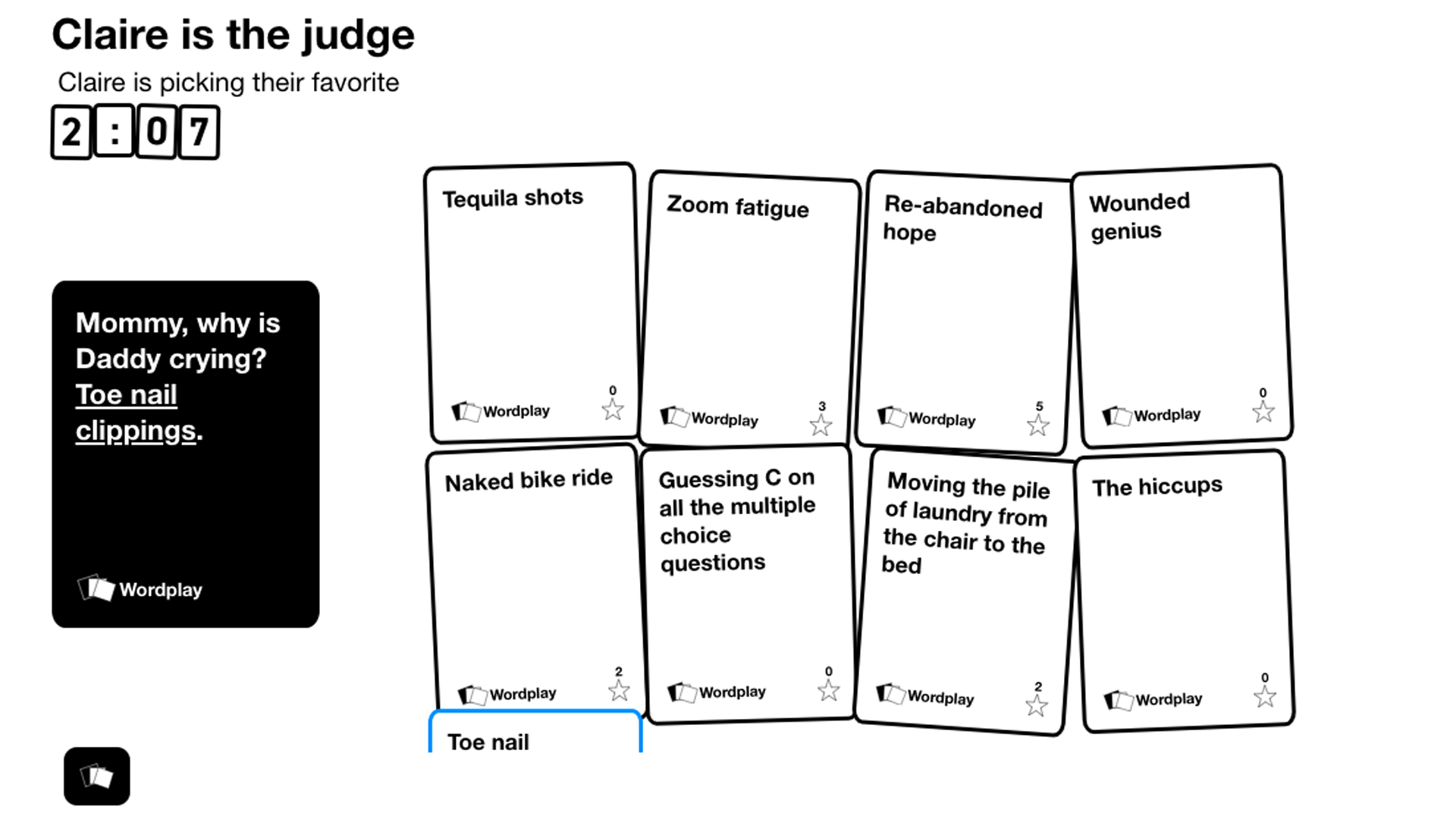 Enable group chat for everyone cards against humanity